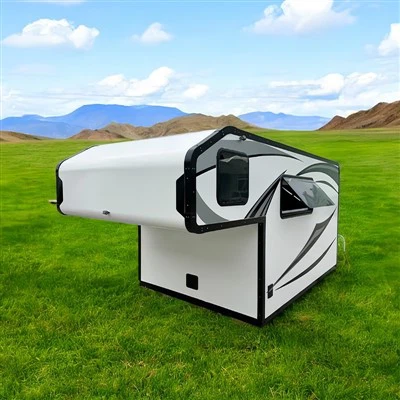 Hard Top kamyon ekspedisyon kamyon Camper ak douch